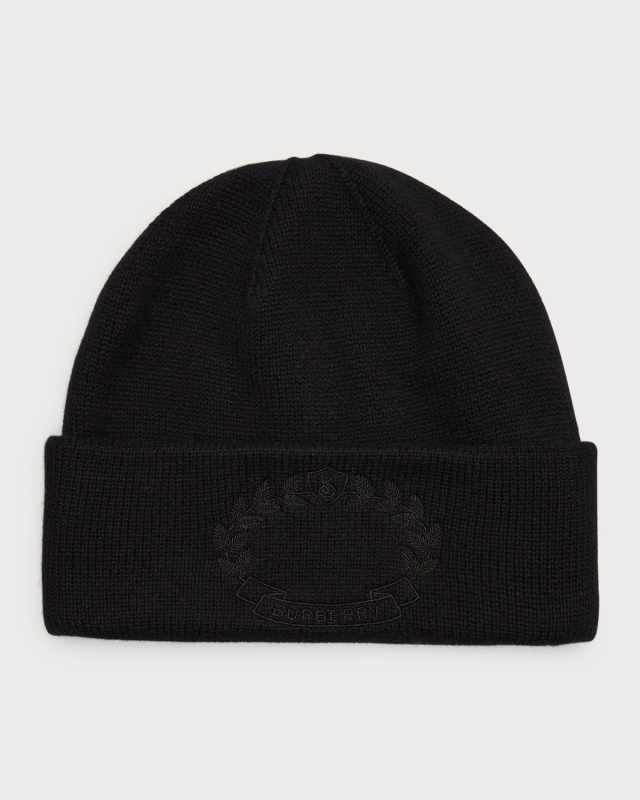 Ghost Crest Cashmere Beanie